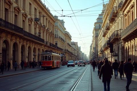 Ejemplo de locación urbana para filmación en Buenos Aires