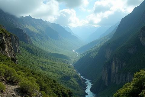 Ejemplo de locación de paisaje natural para filmación
